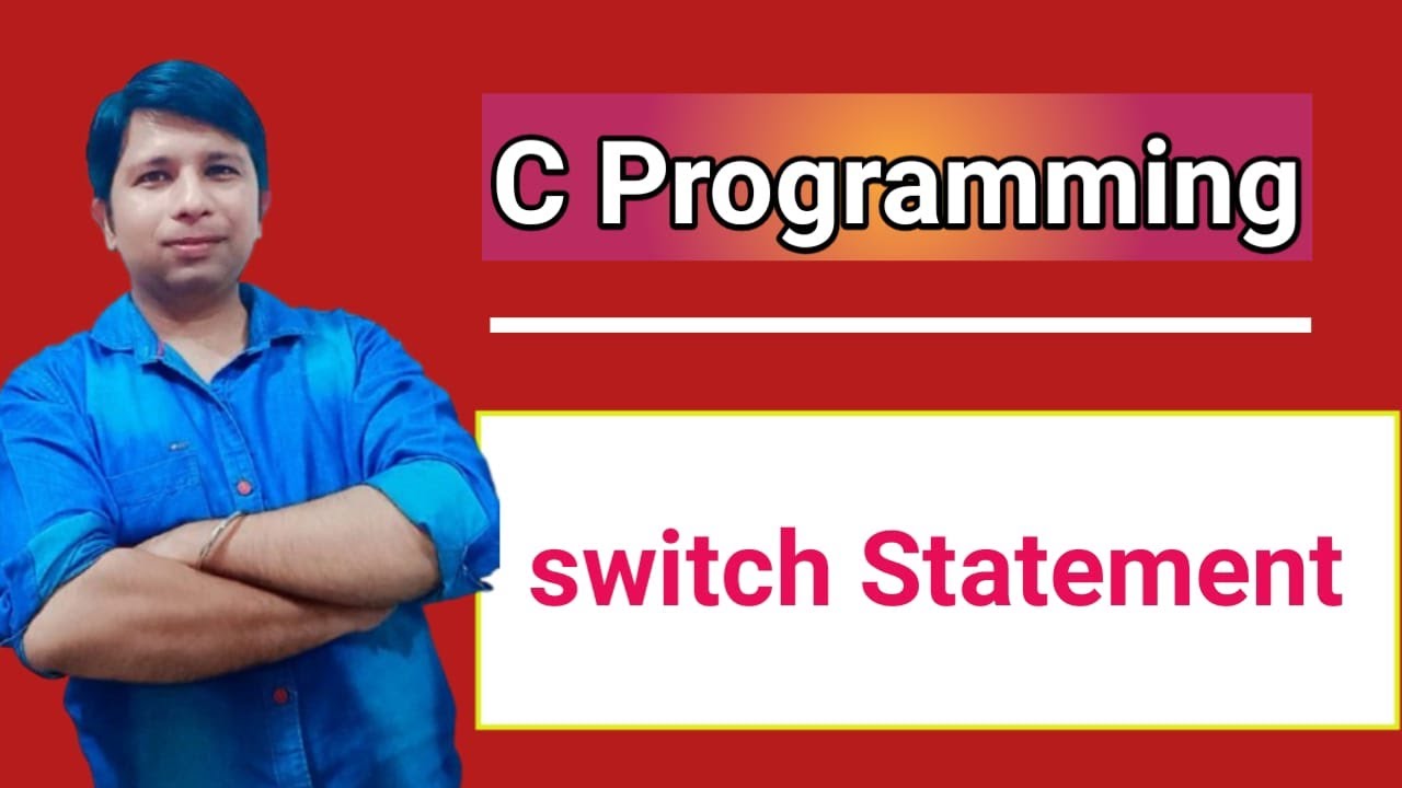 Switch Statement in C Programming in Hindi | Syntax and examples