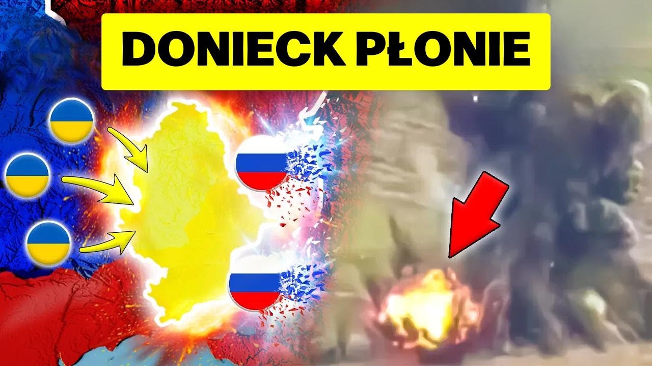 Ukraina zamienia rosyjskie Donieck w piekło na ziemi