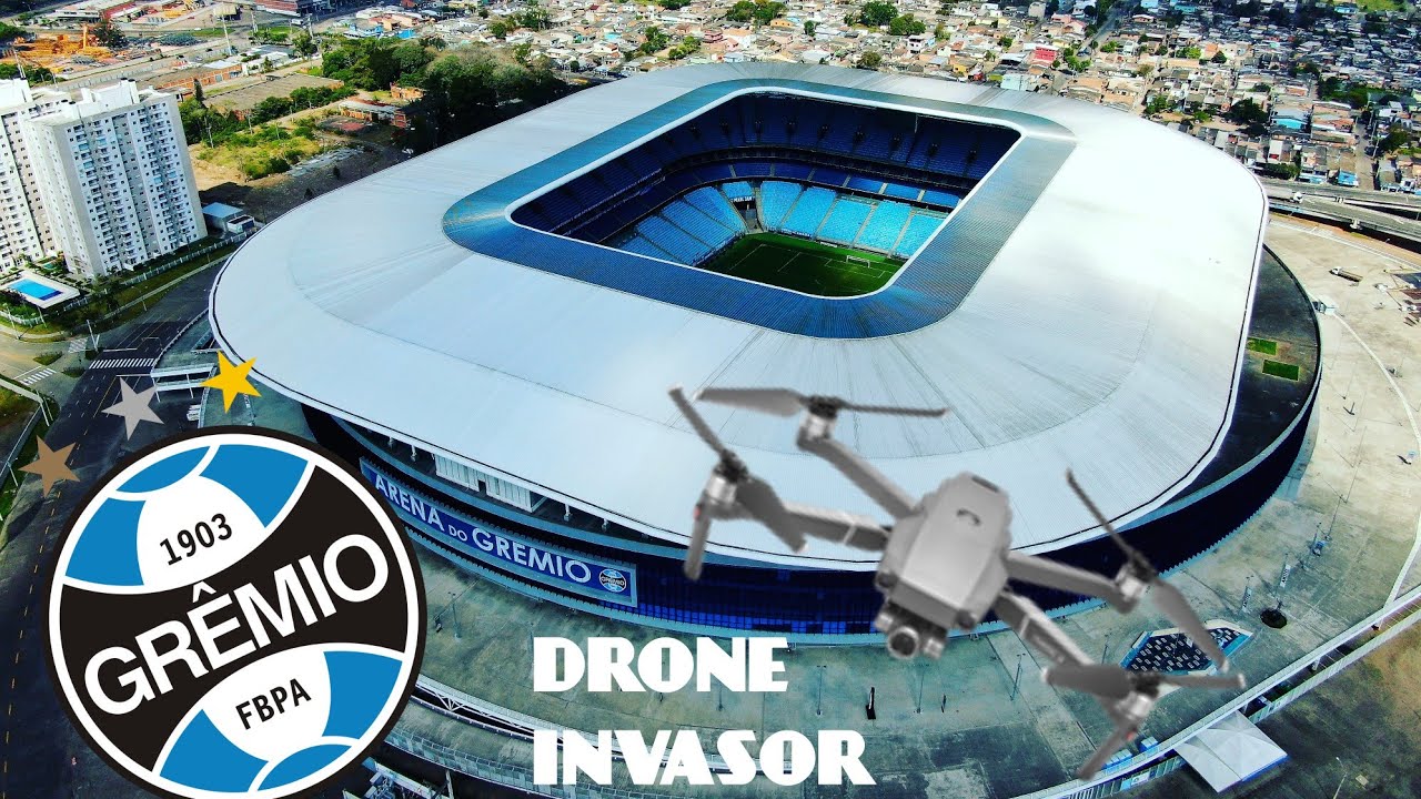 DRONE INVADE ARENA GRÊMIO