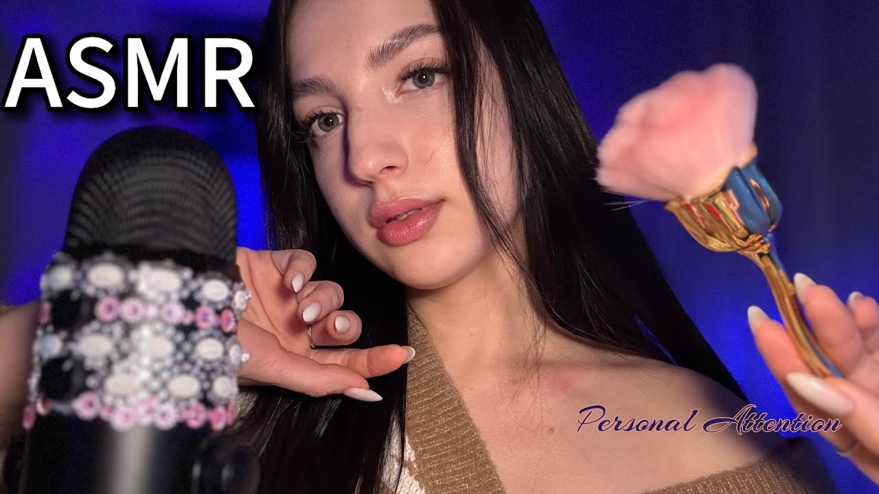 asmr Персональна увага👐🏻Поцілунки💋Нерозбірливий шепіт/звуки рота