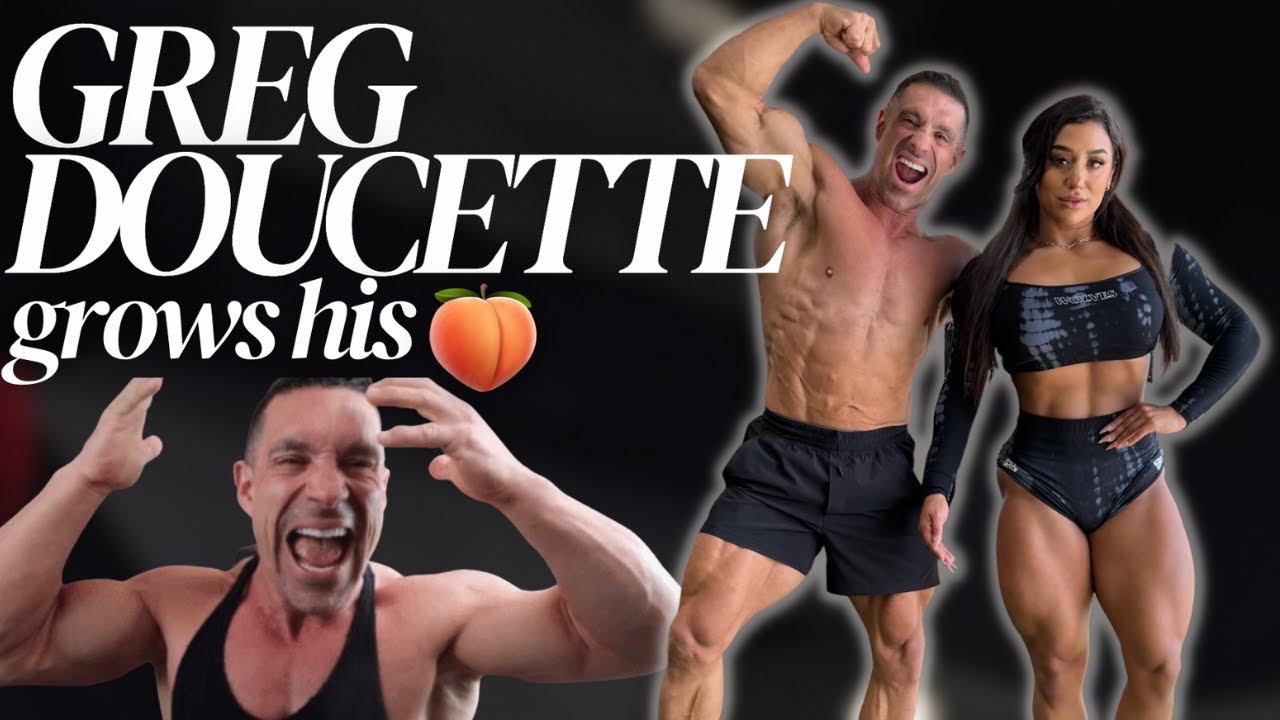 teaching Greg Doucette how to grow his glutes