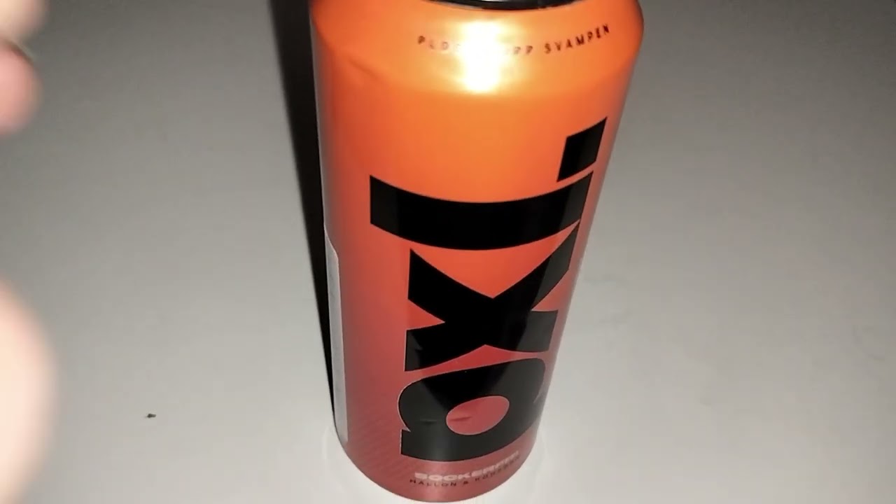 Juoman maistelu video Pxl rage meter energy drink hallon & körsbär
