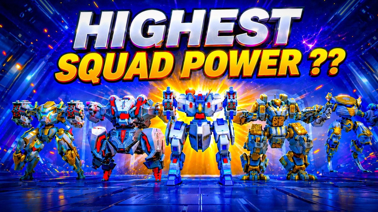 The HIGHEST Squad Power in Mech Arena?! 😱🔥 || Mech Arena PC Gameplay