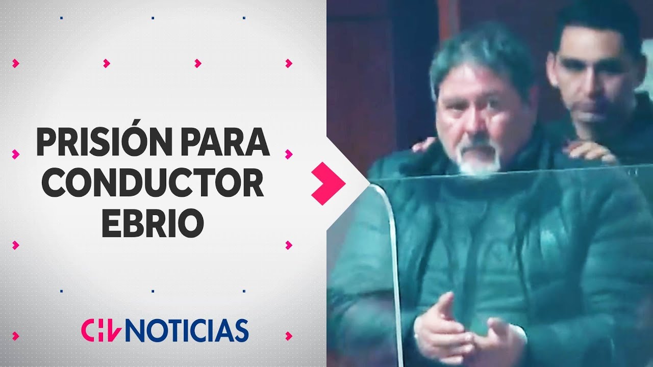 YA TENÍA ANTECEDENTES por mismo delito: Conductor que mató a 2 personas quedó en prisión preventiva