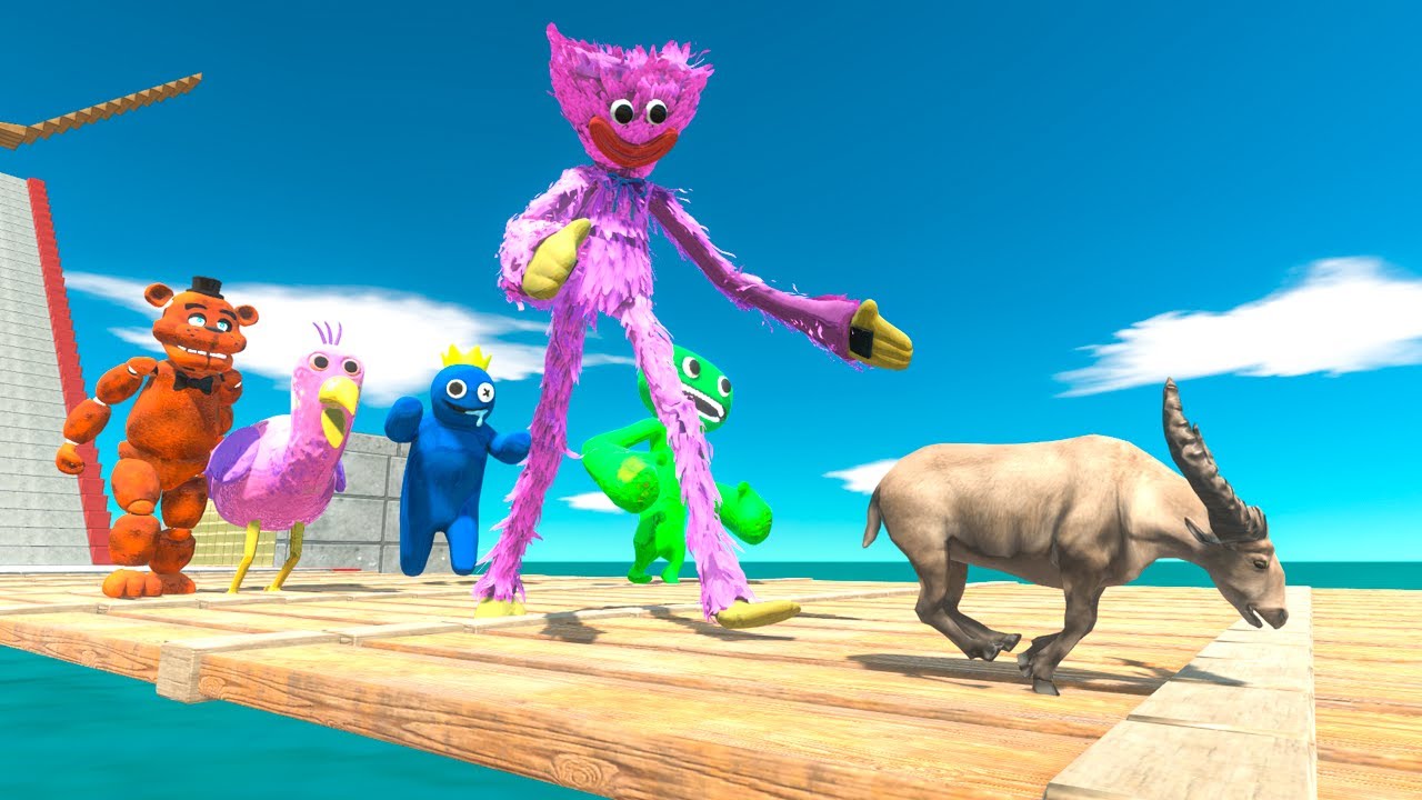 Cross the Bridge and Take Down the Creepy Monsters - Animal Revolt Battle Simulator