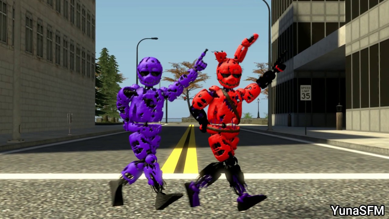 [SFM\OC's] FNaF TikTok & Like: Mascot dance