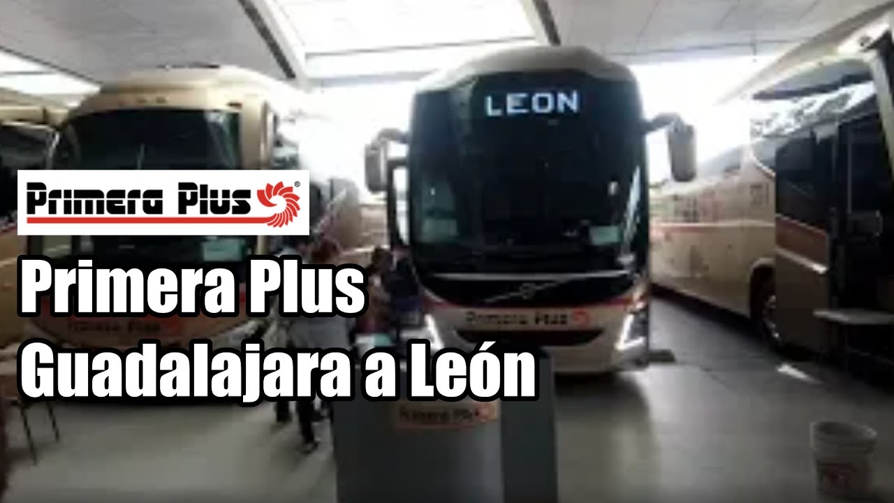 Primera Plus México viaje en autobús Guadalajara Central Nueva a León | Volvo | Express bus Mexico