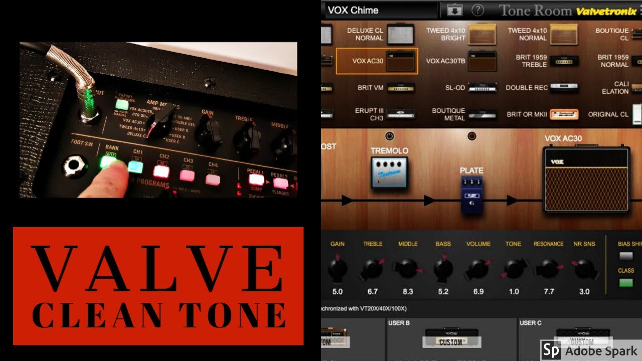 Vox VT40 X Getting That Clean Valve Tone To Take My Pedals | Vox Tone Room