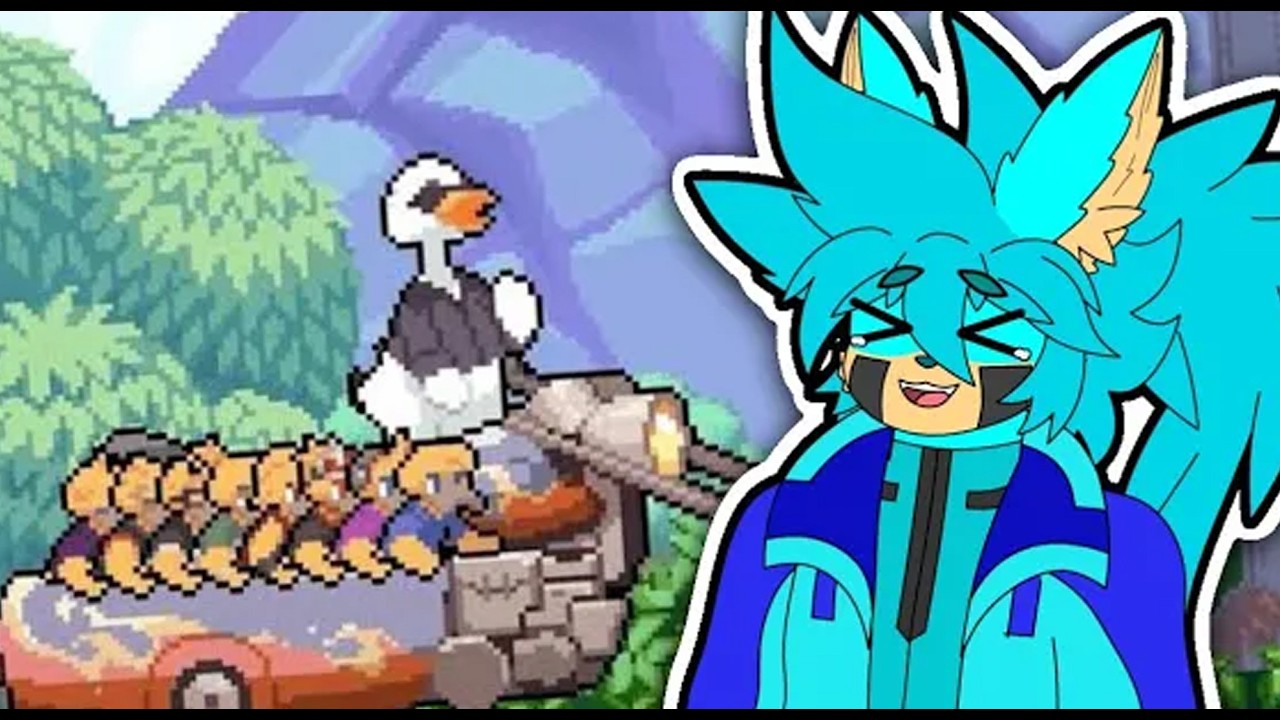 O NOVO JOGO DA STATERA STUDIOS DE PLATAFORMA TA MT DAHORA - NAUGHTY GEESE (REACT)
