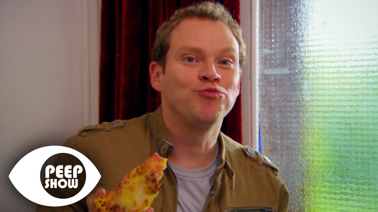 Getting Pizza Through The Door - Peep Show