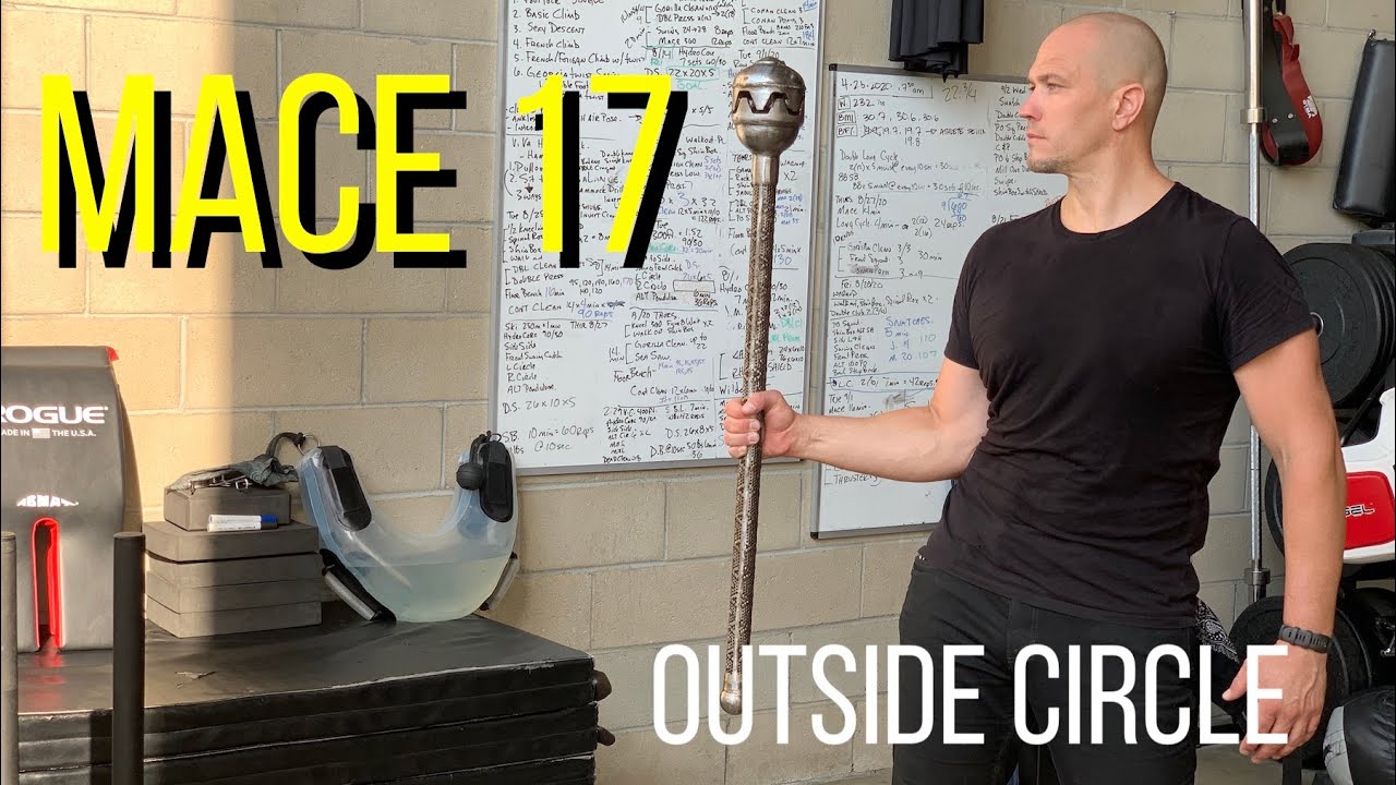 Mace 17 - Single arm Outside Circle - fundamental move for Martial Artists