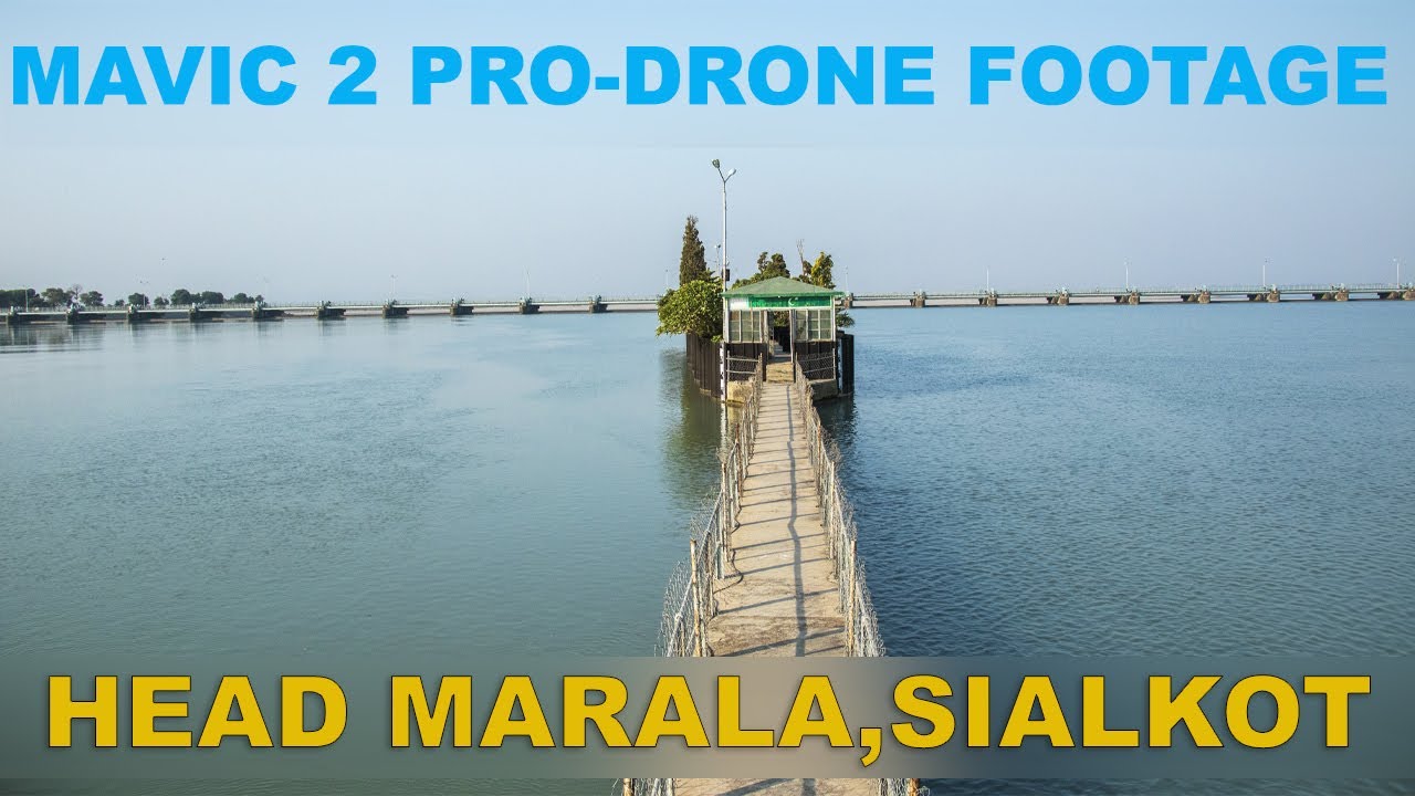 Head Marala || Canal Colony & Rest House  || Drone Footage ||Sialkot