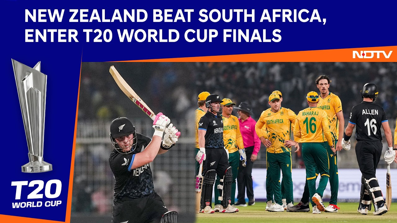 NZ Vs SA | New Zealand Beat South Africa, Enter T20 World Cup Finals