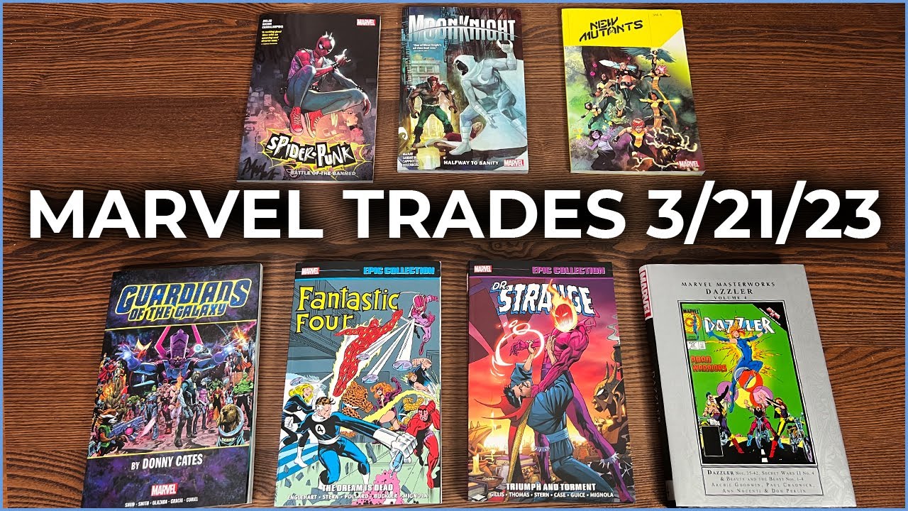New Marvel Books 03/21/23 Overview| Fantastic Four Epic Collection: The Dream Is Dead | Moon Knight