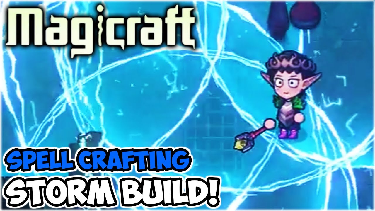 Magicraft AOE Madness With A Nearly Perfect Storm Build
