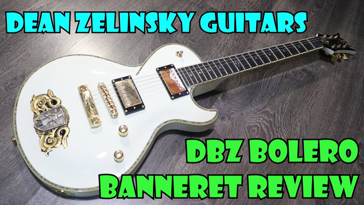 GUITARRA DEAN DBZ BOLERO BANNERET DEMO REVIEW En Español!