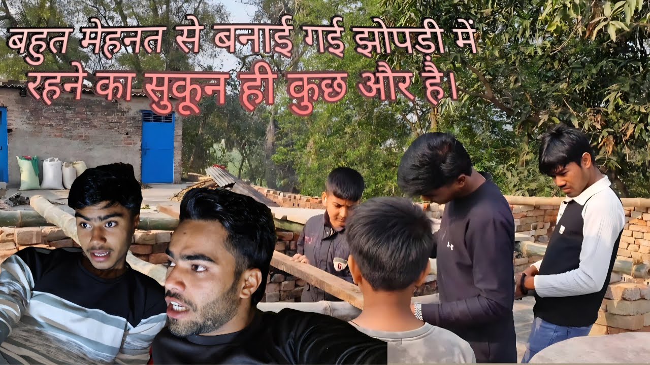 Ek bahut sandar jhopadi banaya gaya 🤩