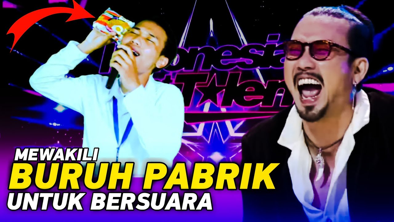 MEWAKILI BURUH PABRIK UNTUK BERSUARA DENNY NGAKAK LAGU OJO DI BANDINGKE VERSI PARODI @Indomie