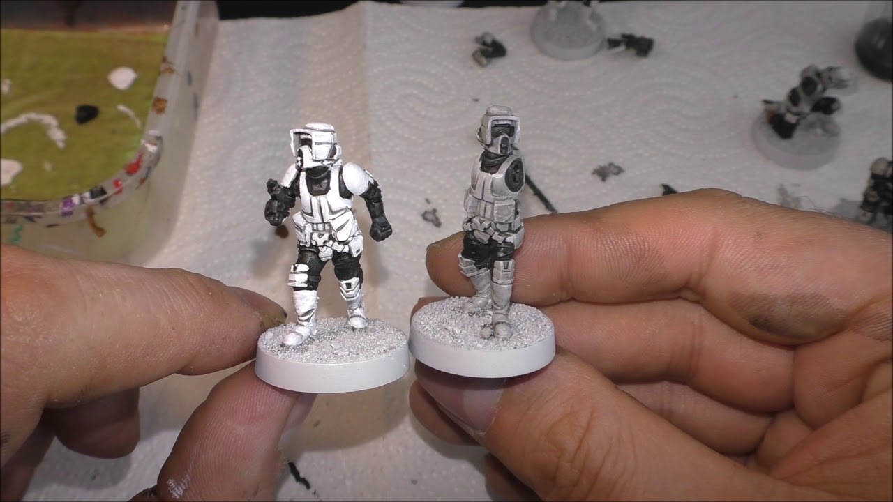Star Wars Legion Bemaltutorial Scout Truppler Deutsch