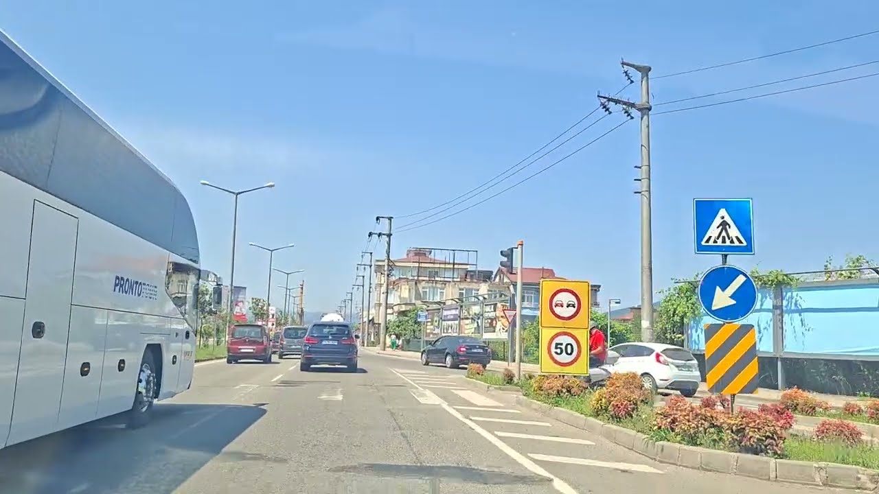 Ordu Merkez Sahil Yolu Yolculuk videosu