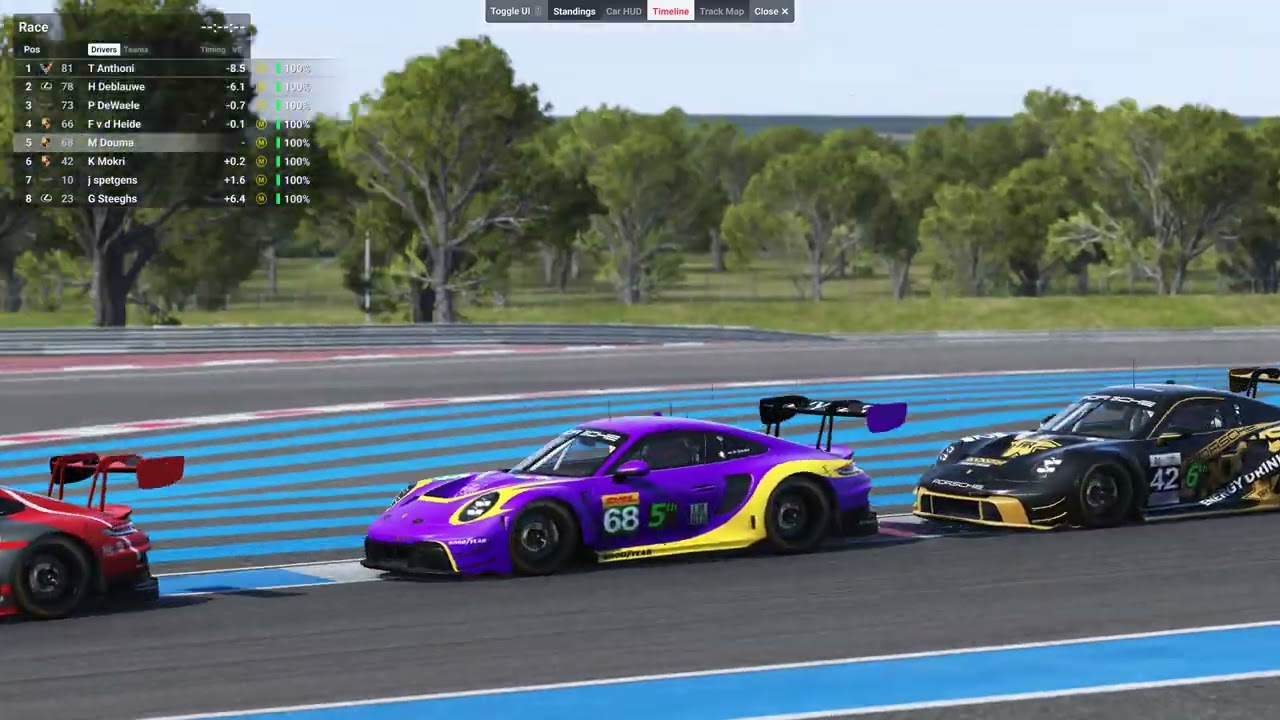 LMU 2K TV United Lowlands Simracing LMGT3 45 mins Race 2 Paul Ricard