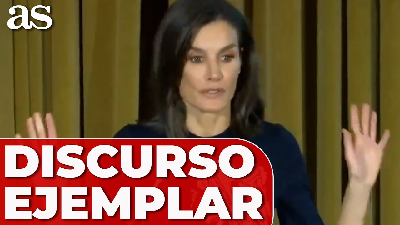 El DISCURSO SIN GUION de la REINA LETIZIA