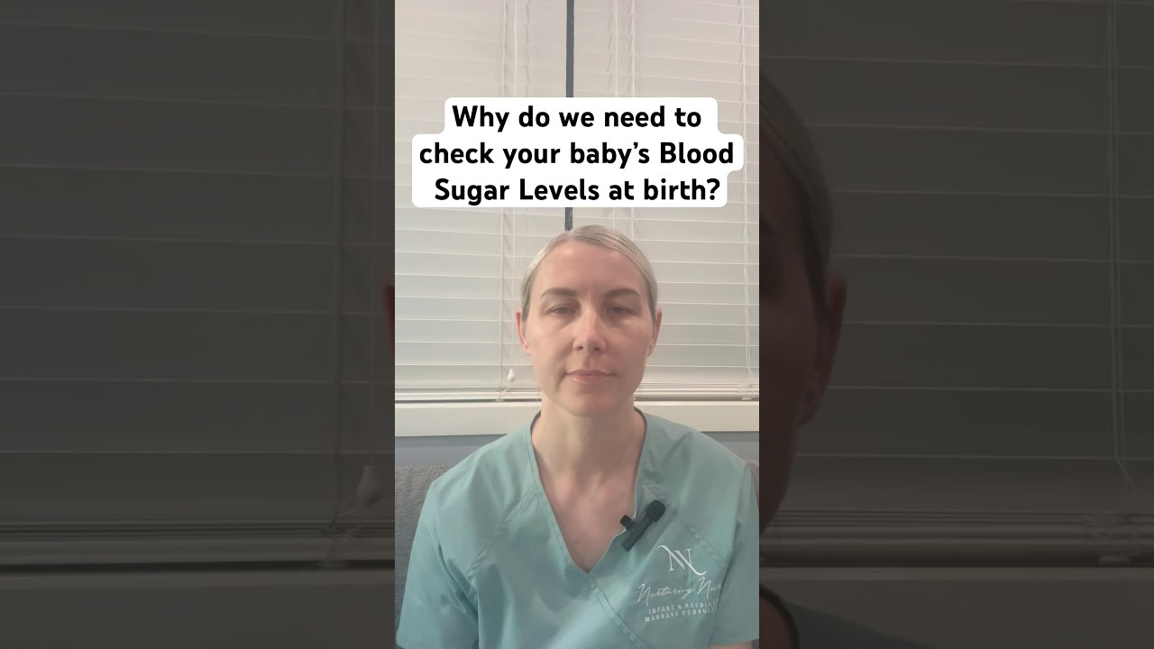 Why do we check Baby&rsquo;s Blood Sugar Levels? #baby #hypoglycemia #gestationaldiabetes #newbornbaby