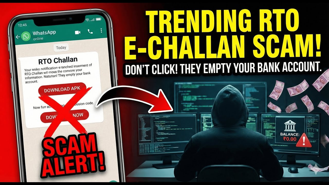 Trendy RTO E-CHALLAN SCAM