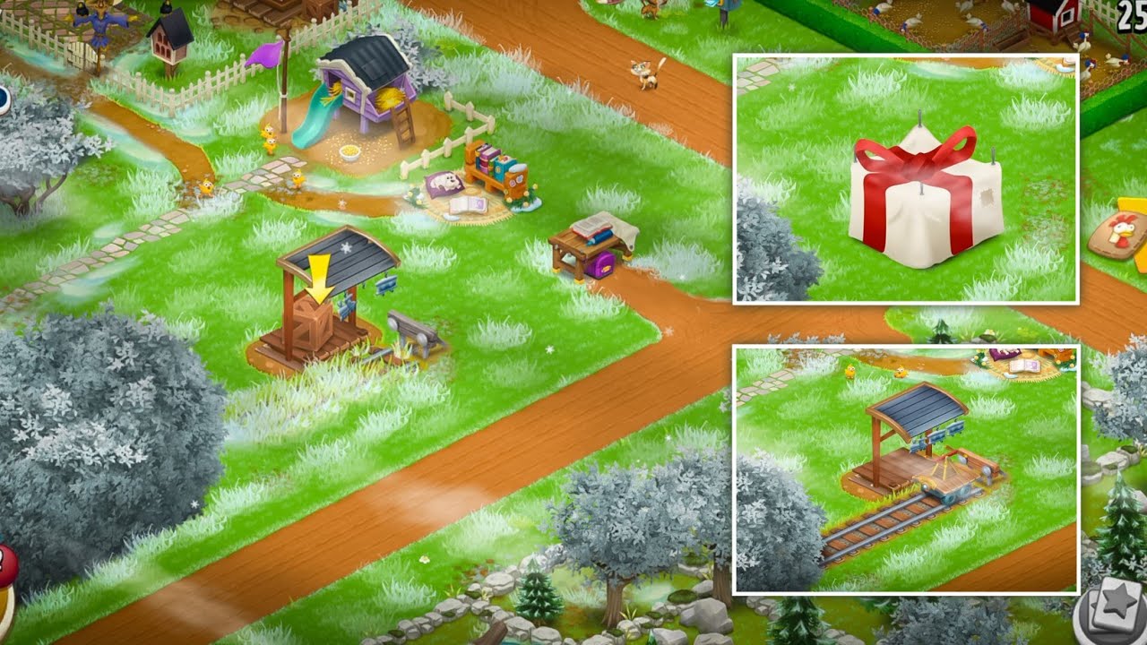 Hay Day Gameplay Level 33-34 | Unlock Town Area