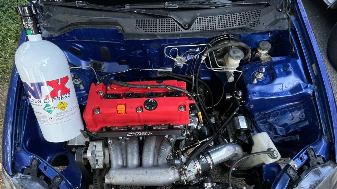 Installing A NOS System On My CIVIC ! 💨