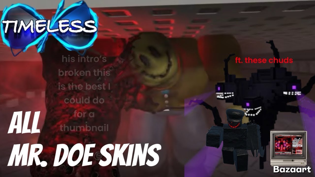 Winning With Every Mr. Doe Skin | Roblox Timeless