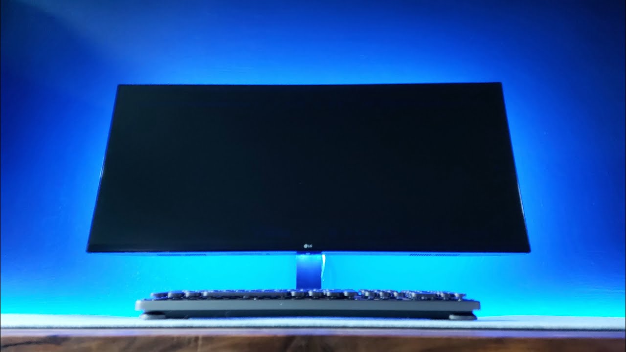 LED Streifen verbinden 🆗 Schreibtisch Setup Tuning - Monitor und Schreibtisch zeitgleich beleuchten