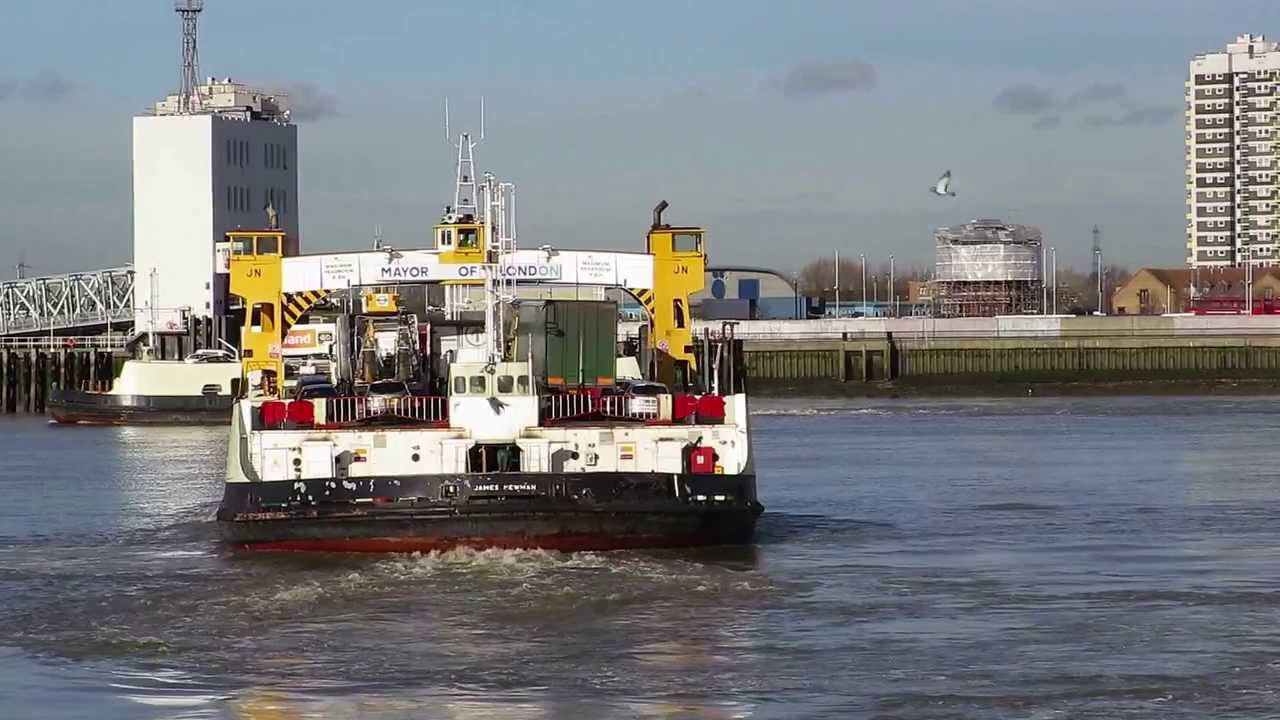 Woolwich Ferry Thames London