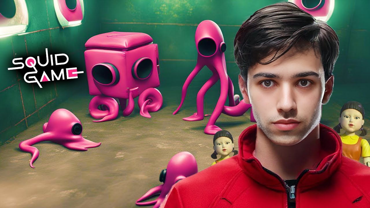 THE BEST SQUID GAME CHALLENGES 😱⬅️