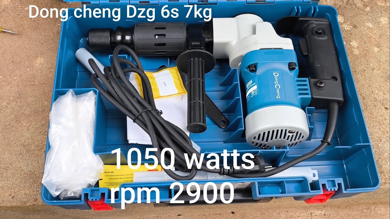 Dong cheng 7 kg demolition hammer machine  unboxing power tools,dongcheng power tools,dong cheng