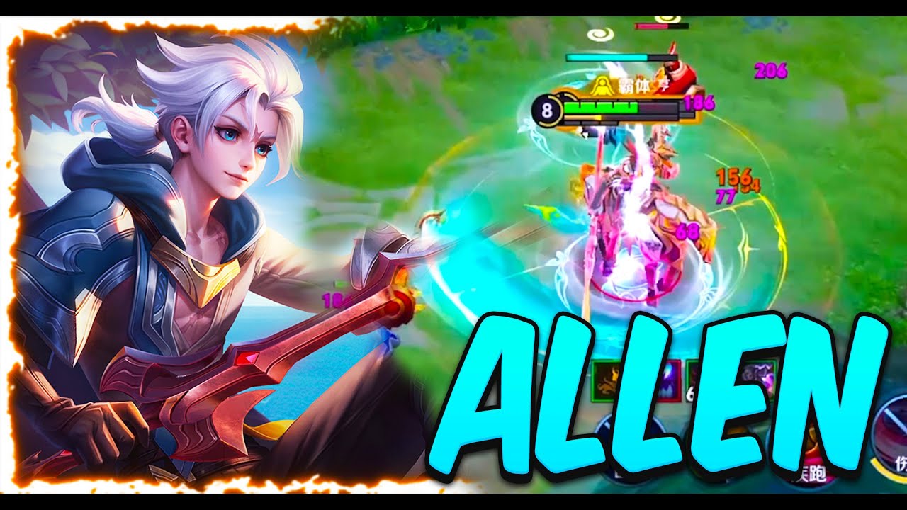 RANK 1 ALLEN GAMEPLAY #honorofkings