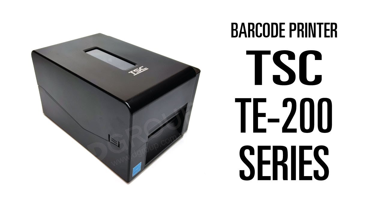 How to change label and ribbon in TSC TE200 /TE210 /TE300 /TE310 Thermal Printer