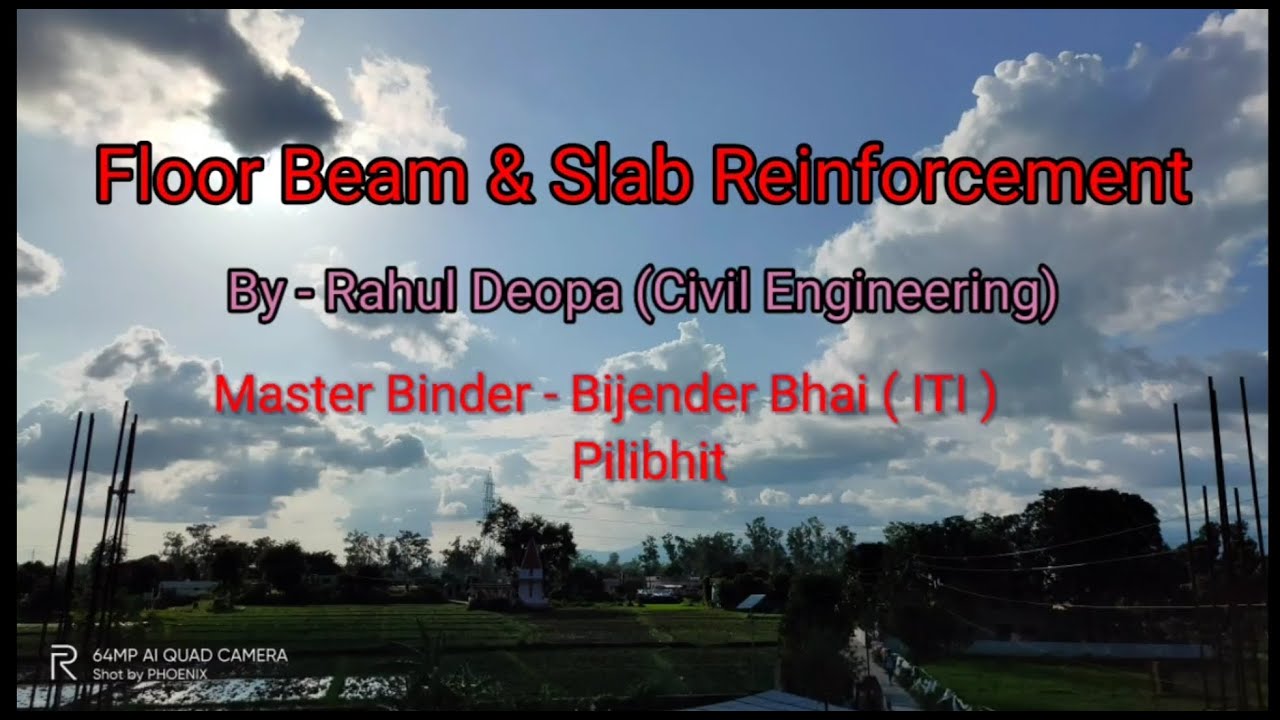 Slab Reinforcement I Crank Bar I Full Practical View I Civil Engineering 💛