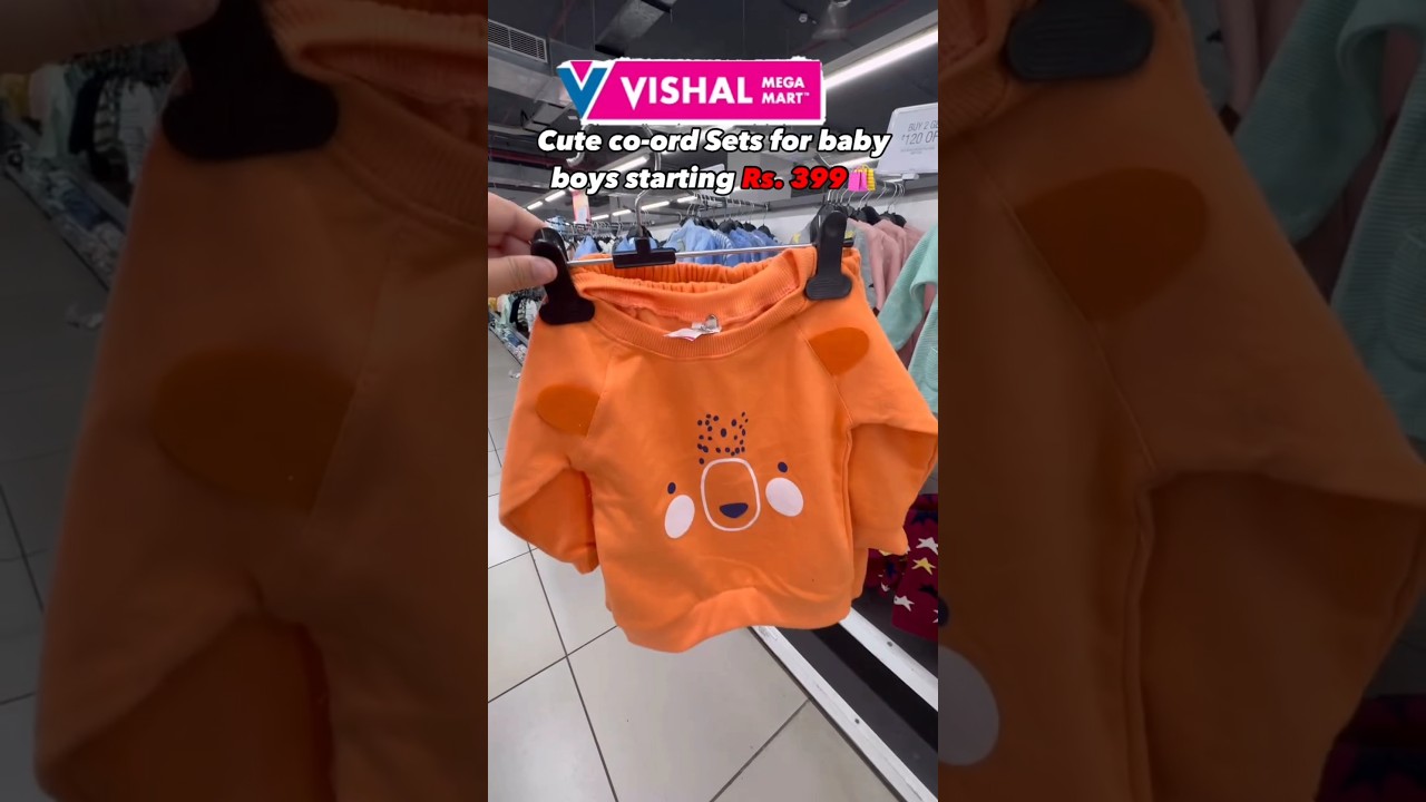 Baby Coord sets under 399 Vishal Mega Mart WinterCollection #babywinterdress #coordsets #babyclothes