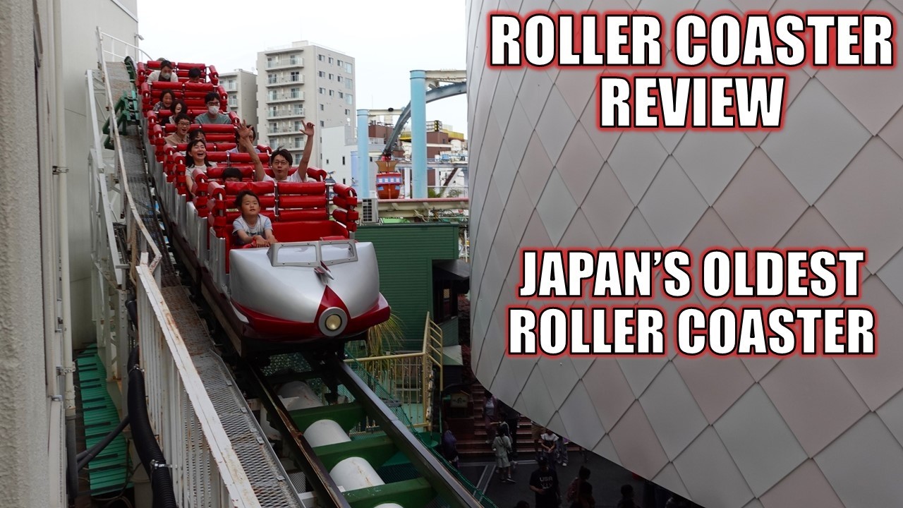 Roller Coaster Review, Hanayashiki | Japan's Oldest Roller Coaster is Sneaky Good!