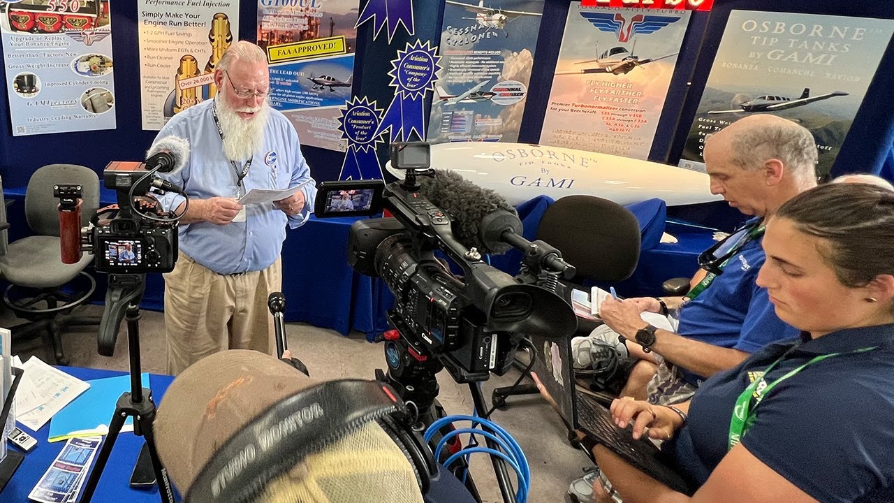 GAMI Press Conference at Sun 'n Fun 2022 - G100UL