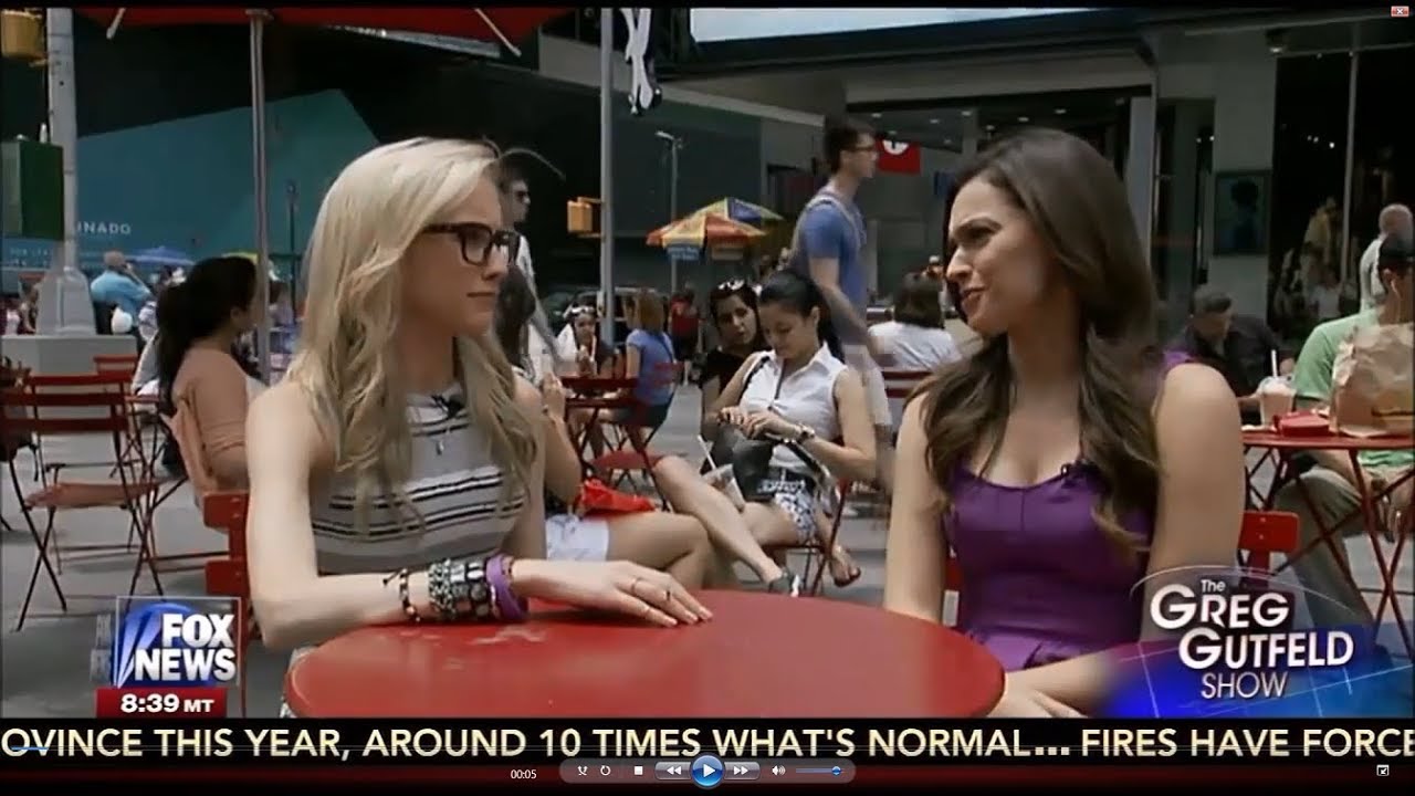 07-05-15 Kat Timpf on The Greg Gutfeld Show - Millennials Social Media Free