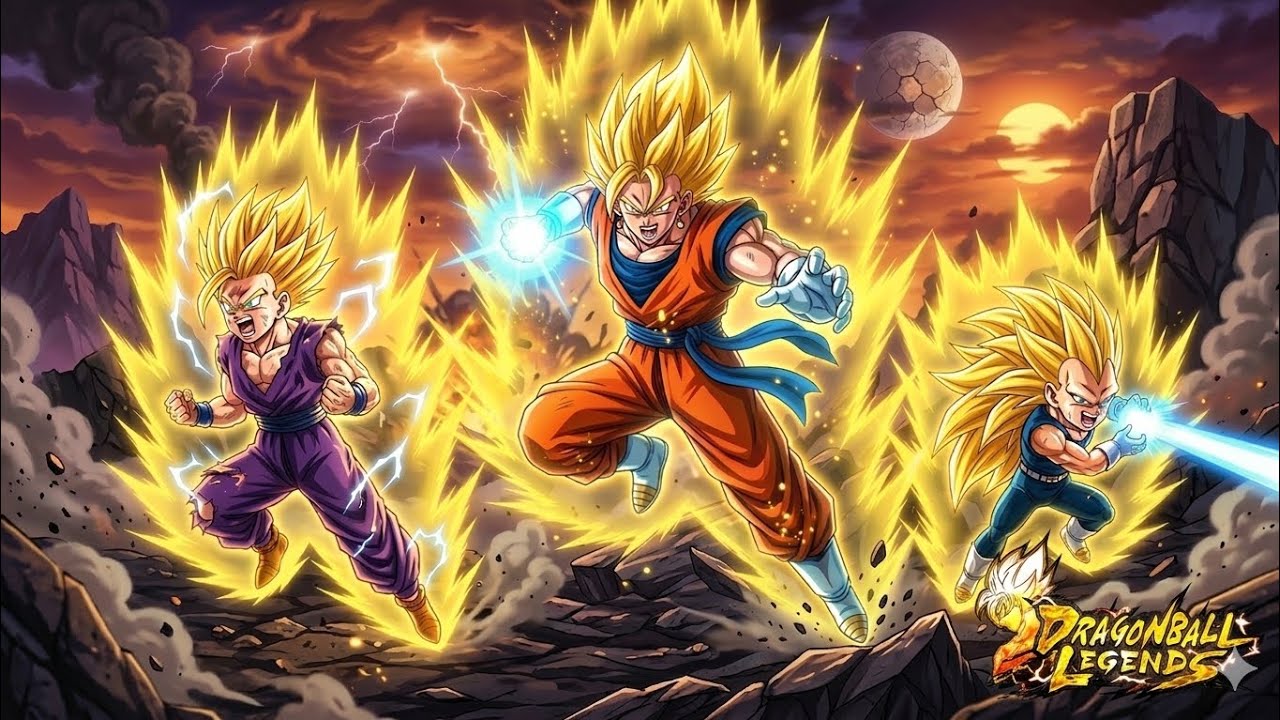 Seria Esse o Melhor Time Atualmente? (Dragon Ball Legends)
