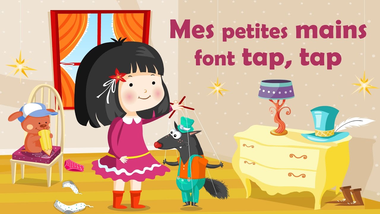 Mes petites mains font tap, tap - Comptine avec gestes pour enfants et bébés (avec les paroles)