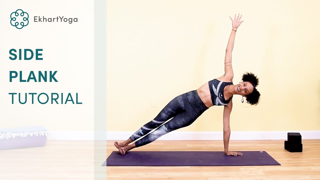 Side plank (Vasisthasana) tutorial and variations with Laia Bové