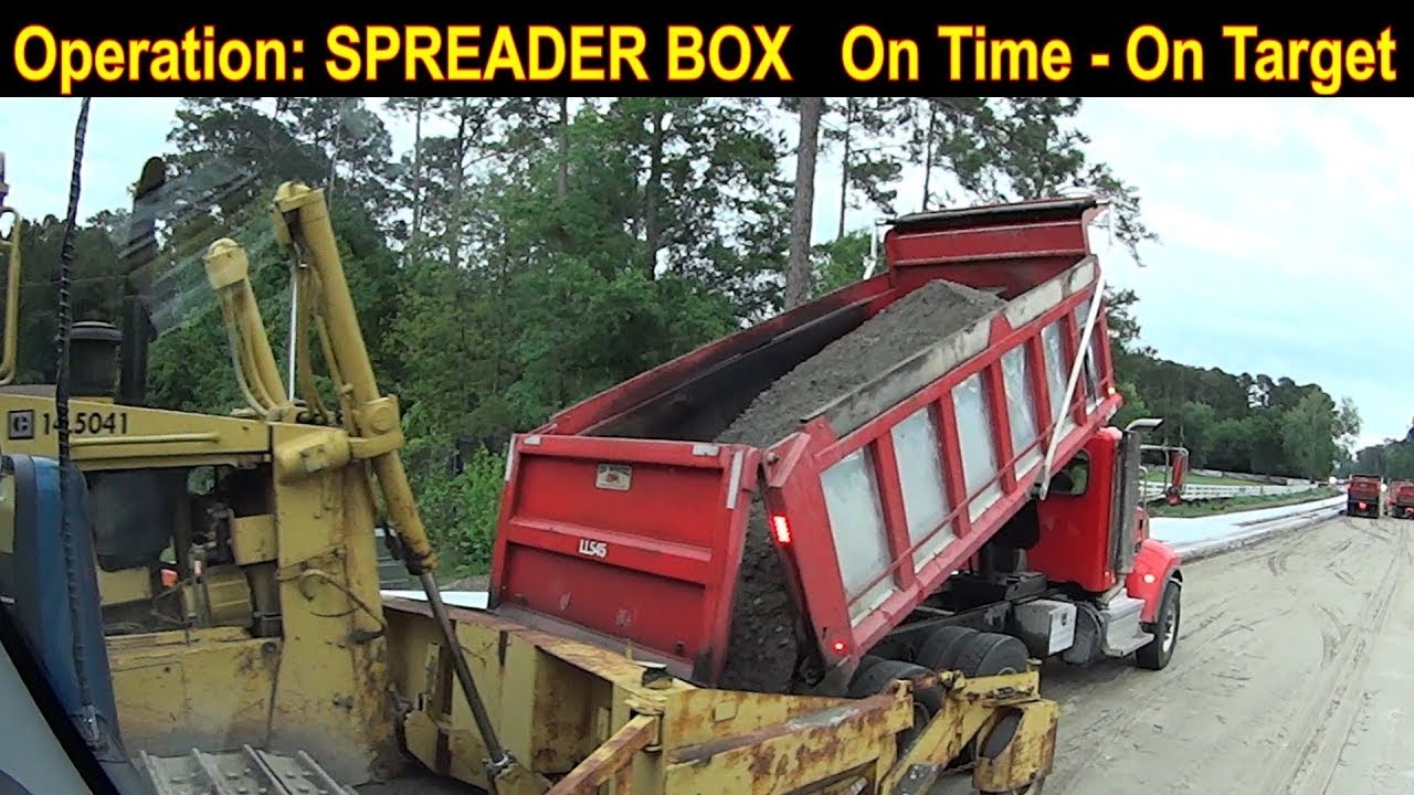 Dump Truck Driver's Vlog - Operation Spreader Box! Kenworth T880
