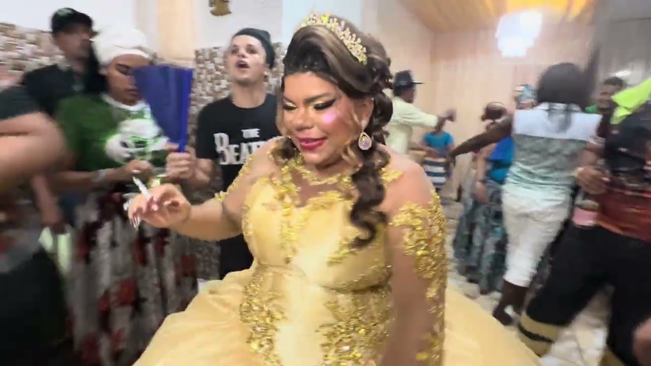 Mestra Ritinha em seu festejo 