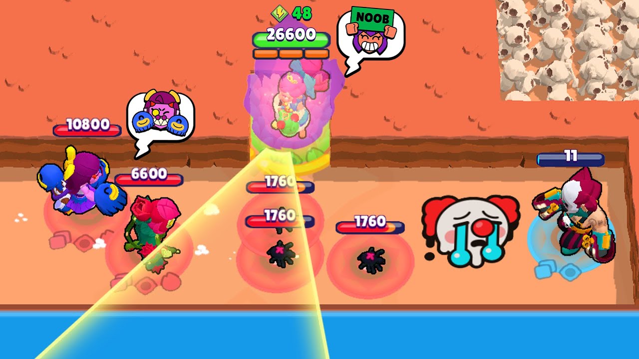 NOOB CHARLIE TEAM PLAYS vs 9999 IQ TEAM BAITING TRAP 🤡 Brawl Stars 2023 Funny Moments, Fails ep.1299