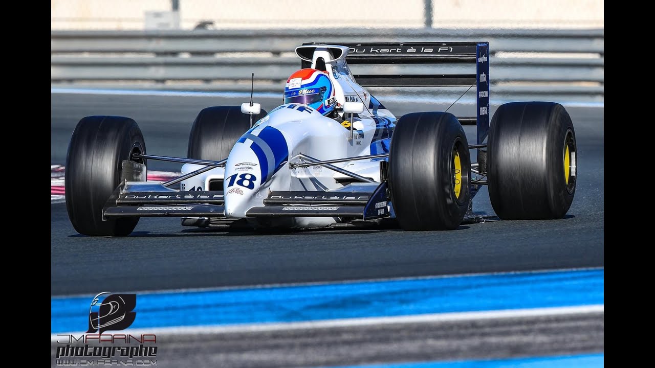 Kennol Grand Prix de France Historique 2024 - Onboard AGS F1 JH25B Ford Cosworth 1991