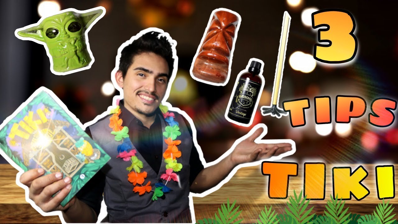 ✅ 3 TIPS QUE CARACTERIZAN LA COCKTELERIA TIKI 🍹